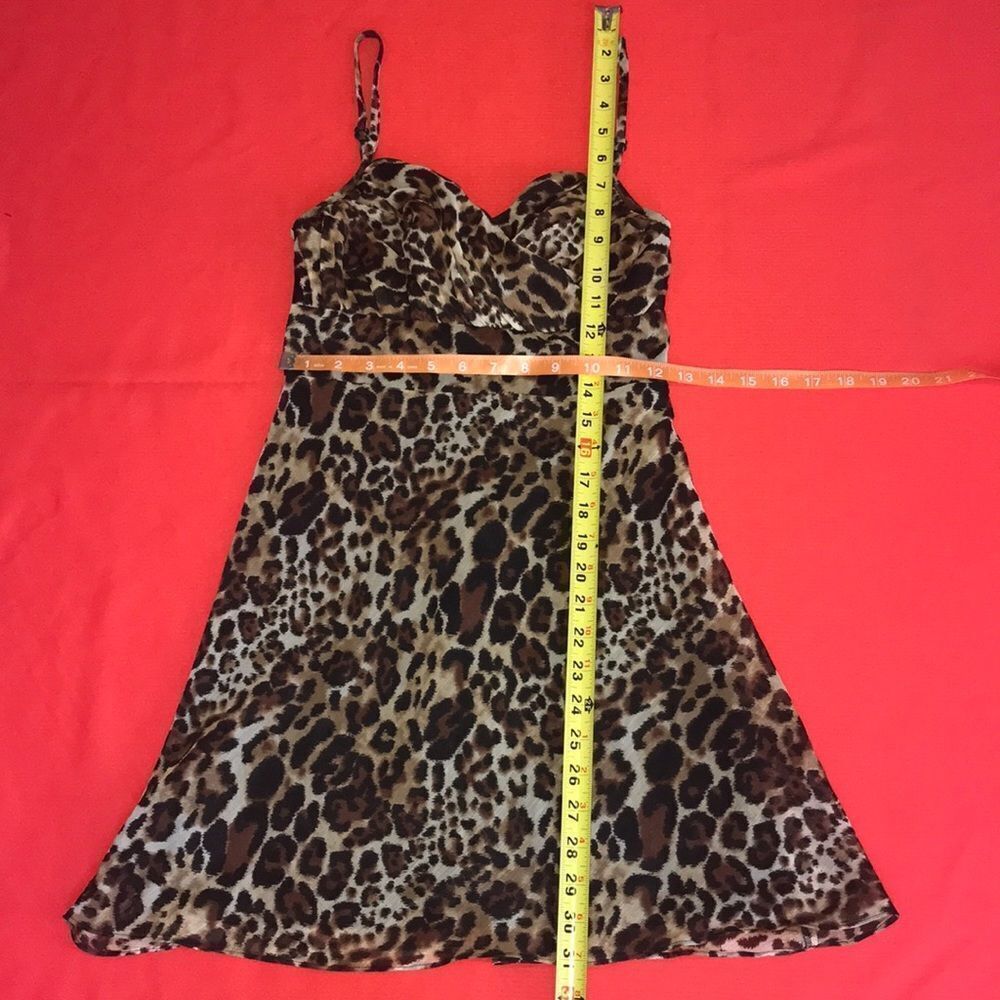 GUESS DRESS SIZE 1 LEOPARD - Picture 5 of 16